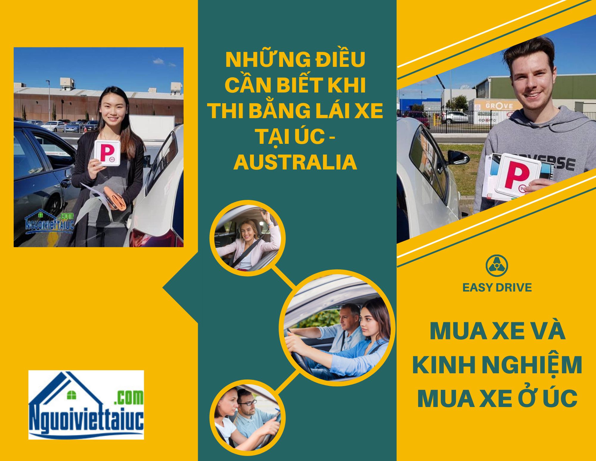Những điều cần biết khi thi bằng lái xe tại Úc - Australia