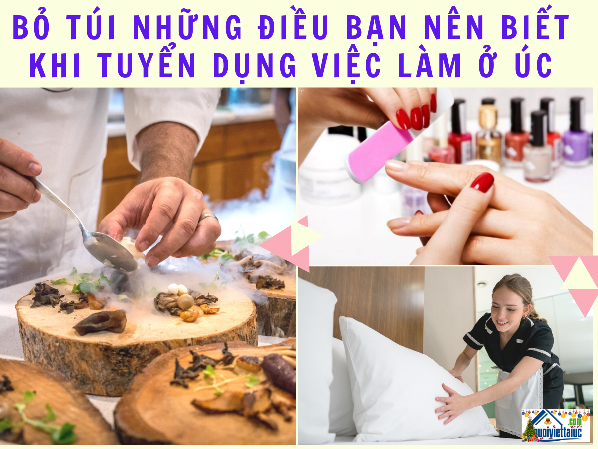 Bỏ túi những điều bạn nên biết khi tuyển dụng việc làm ở Úc
