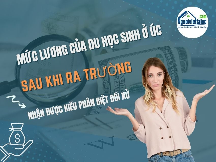 Mức lương của du học sinh ở Úc sau khi ra trường