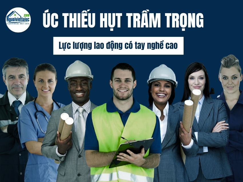 Úc thiếu hụt trầm trọng lực lượng lao động có tay nghề cao