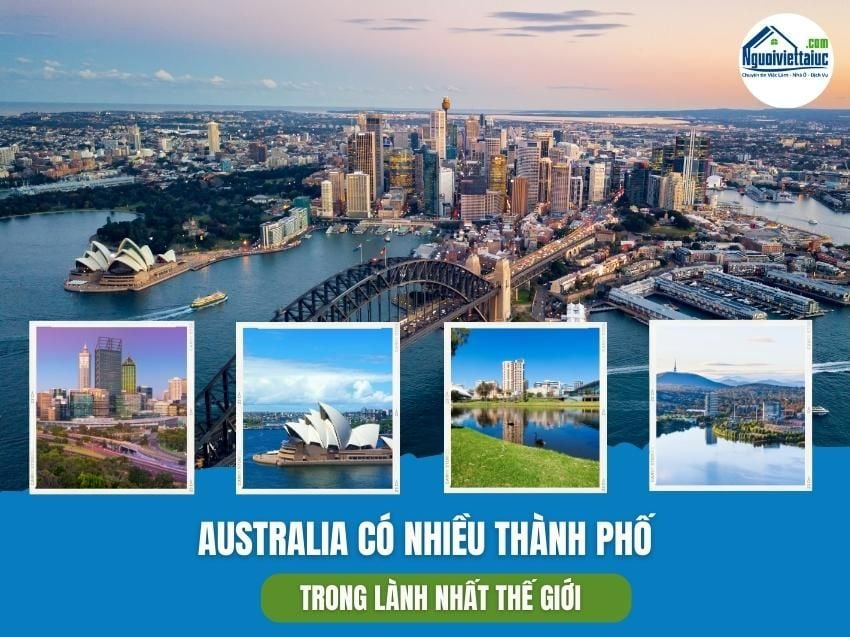 Úc có nhiều thành phố không khí trong lành nhất thế giới