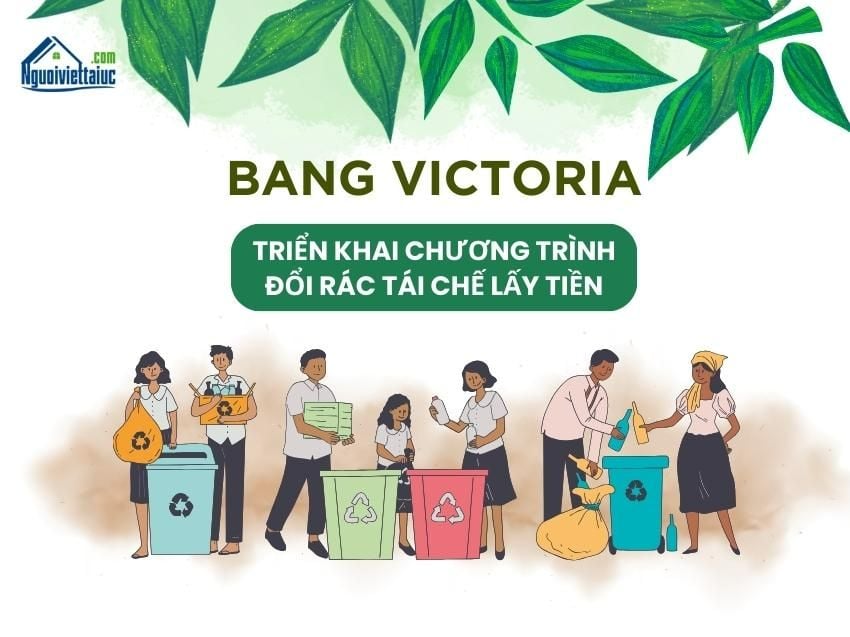 Victoria triển khai chương trình đổi rác tái chế lấy tiền
