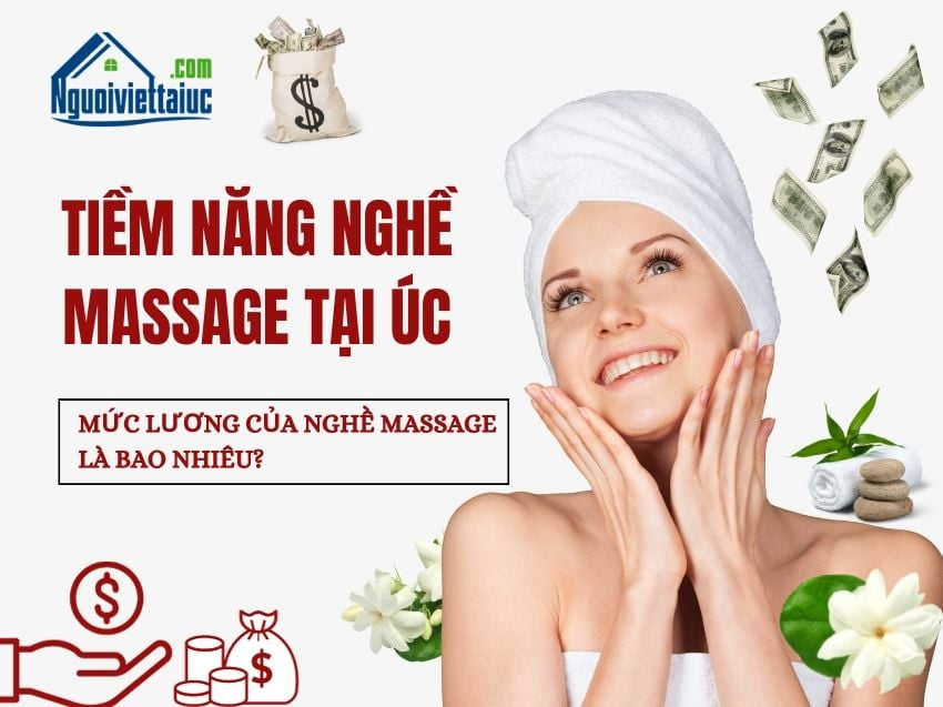 Tiềm năng nghề massage tại Úc, mức lương của nghề massage?