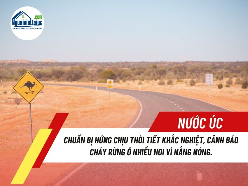 Nước Úc chuẩn bị hứng chịu thời tiết khắc nghiệt