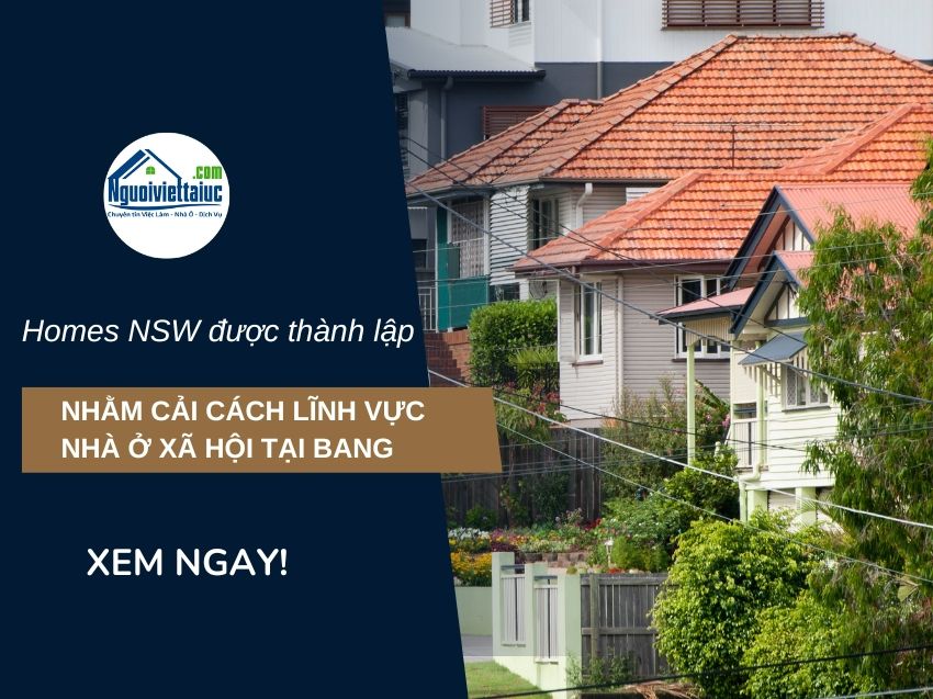 Homes NSW được thành lập nhằm cải cách lĩnh vực nhà ở xã hội