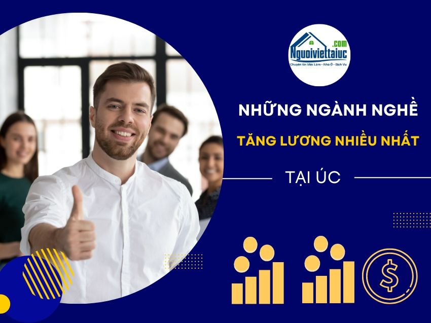Những ngành nghề được tăng lương nhiều nhất tại Úc