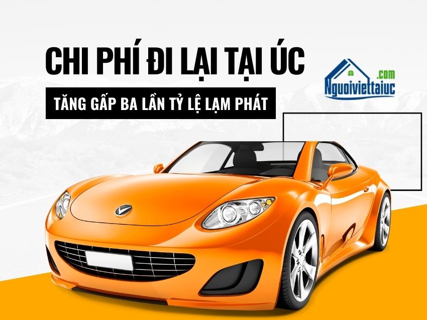 Chi phí đi lại tại Úc tăng gấp ba lần tỷ lệ lạm phát