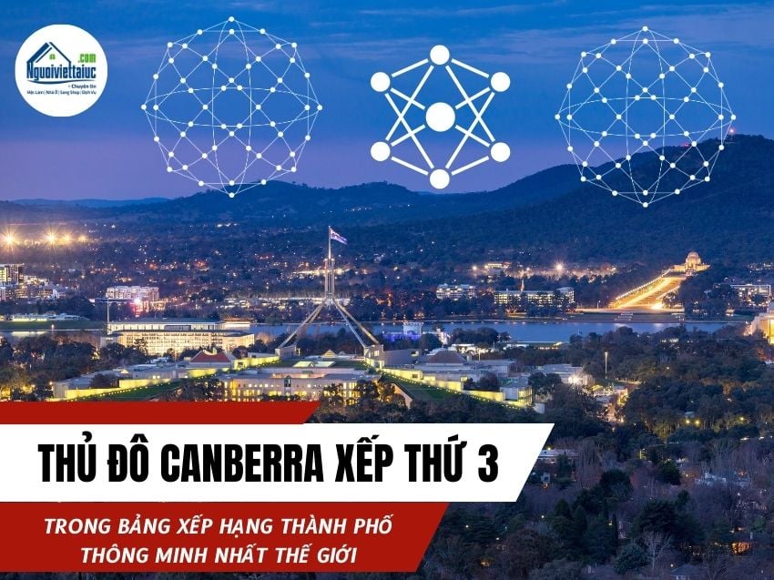 Canberra thuộc top 10 thành phố thông minh nhất thế giới