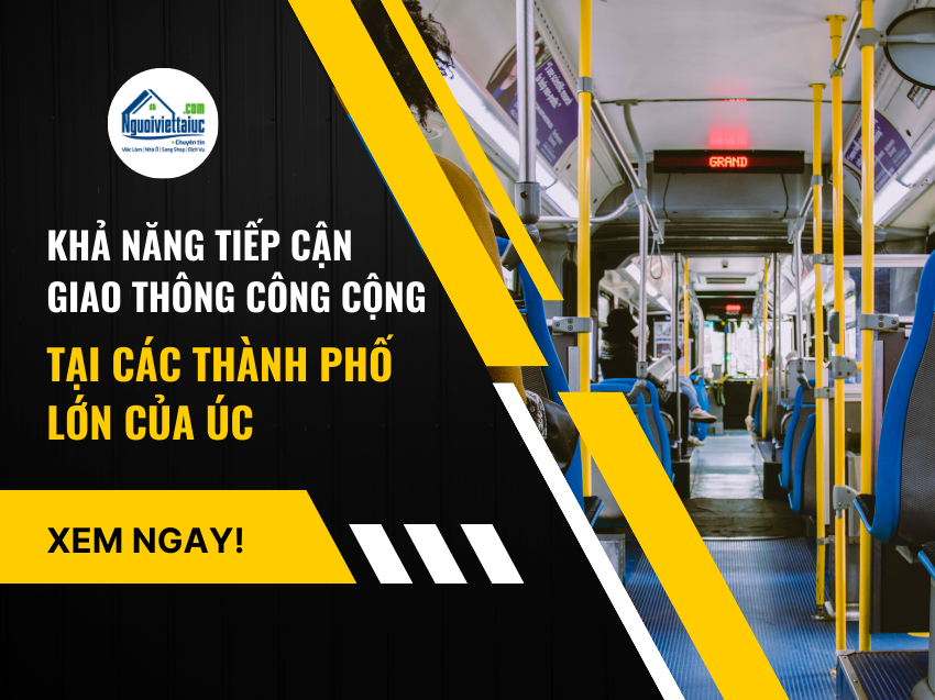 Khả năng tiếp cận giao thông công cộng tại các thành phố lớn