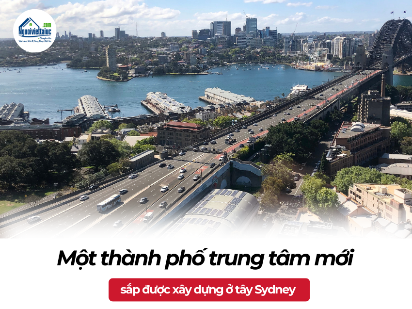 Một thành phố trung tâm mới sắp được xây dựng ở tây Sydney