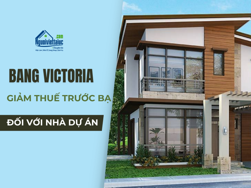 Victoria giảm thuế trước bạ