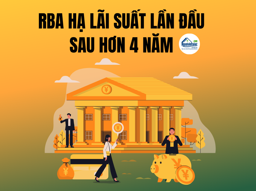 RBA lần đầu tiên giảm lãi suất kể từ tháng 11/2020