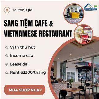 Sang lại tiệm cafe & Vietnamese restaurant ở Milton, Queensland