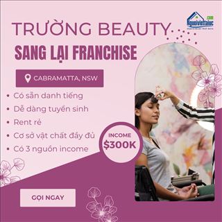 Sang lại trường Nails & Beauty vùng Cabramatta, NSW