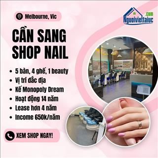 Sang shop nail doanh thu cao Melbourne Central Shopping Center