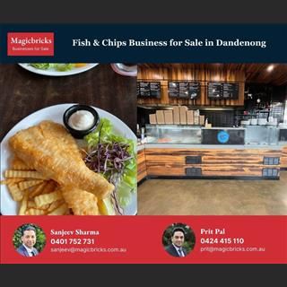 Cửa hàng fish & chips nằm ở vị trí đắc địa vùng Dandenong