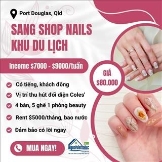 Sang tiệm nails vùng du lịch Queensland, lời từ $2000/tuần