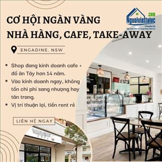 Cần cho thuê toàn bộ nhà hàng, cafe, take away ở Engadine, NSW