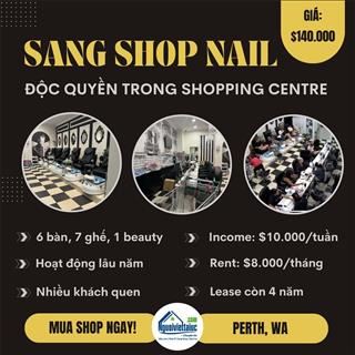 Sang shop nail độc quyền trong Harrisdale shopping centre, Perth