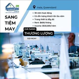 Sang rẻ shop may đồng phục hoạt động trên 30 năm vùng Inala QLD