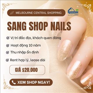Mua ngay tiệm nails có income ổn định chỉ với $20.000