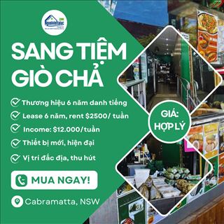 Sang shop giò chả nổi tiếng, đông khách ngay trung tâm chợ Cabramatta