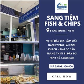 Sang tiệm Fish and Chips lâu đời, vị trí đắc địa gần Newtown, NSW