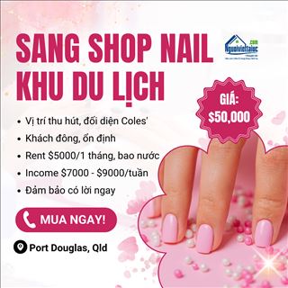 Sang shop nails ở Queensland cách Cairns City 1 tiếng lái xe